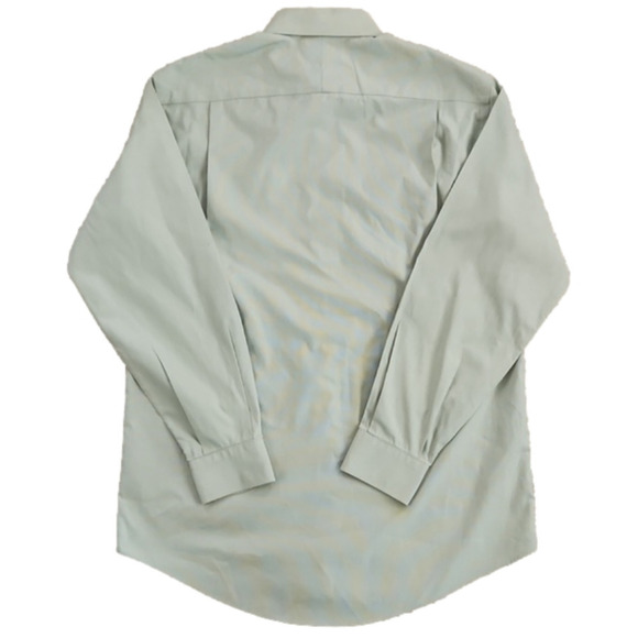 NORDSTROM Smartcare Wrinkle Free Green Button-Up Dress Shirt - Picture 5 of 7